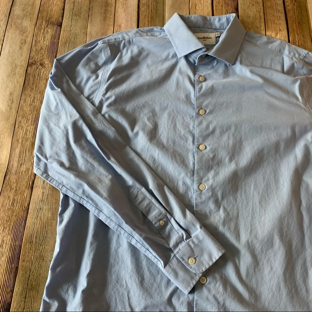 Goodfellow & Co mens long sleeve button down shirt | size Extra Large